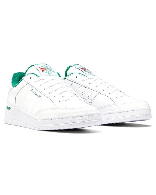 Reebok White Ad Court Sneakers for men