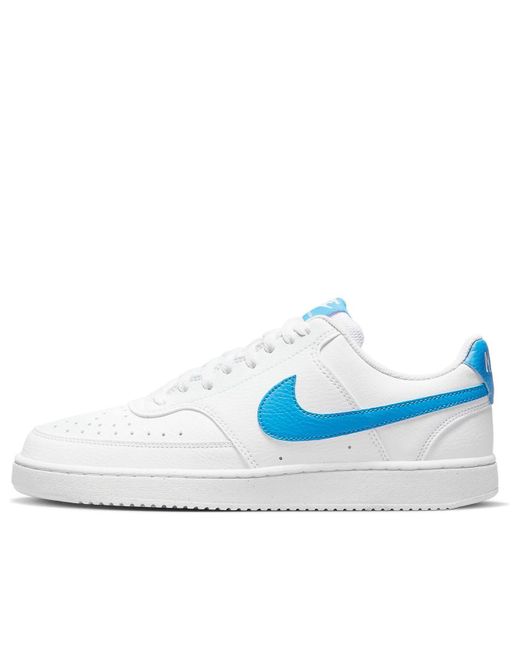 Nike Blue Court Vision Low Next Nature Light Photo' for men