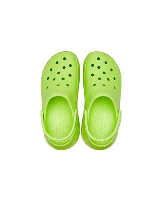 CROCSTM Green (Wmns) Crush Clogs 'Limeade'