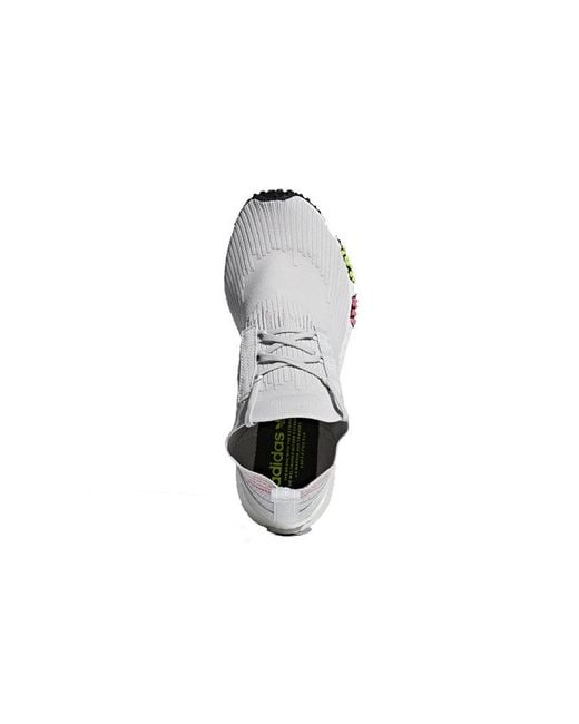 Adidas White Nmd_racer Primeknit 'gray One' for men