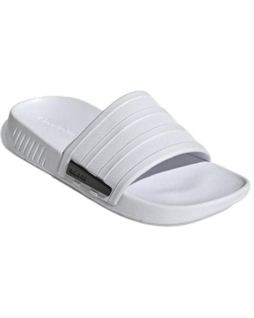 Adidas White Racer Tr Slides Cozy Wear-Resistant Slippers for men