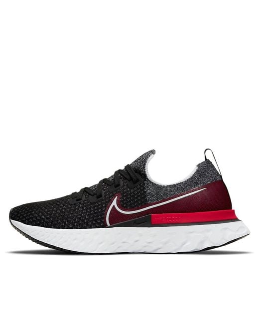 Nike Red React Infinity Run Flyknit University' for men