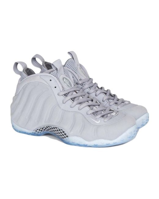 Nike Blue Air Foamposite One Prm 'Wolf' for men