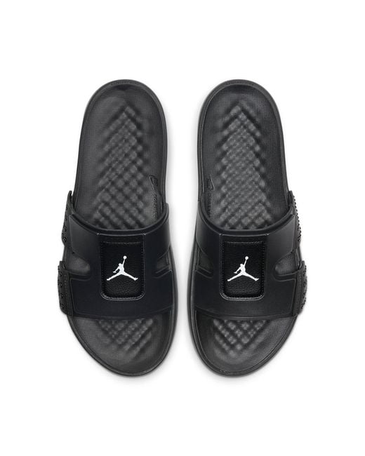 Nike Black Hydro 8 Slide for men
