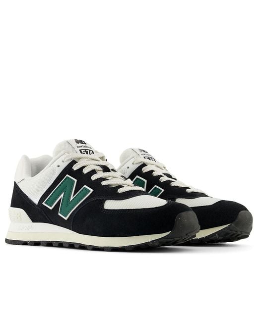 New Balance Black 574 for men