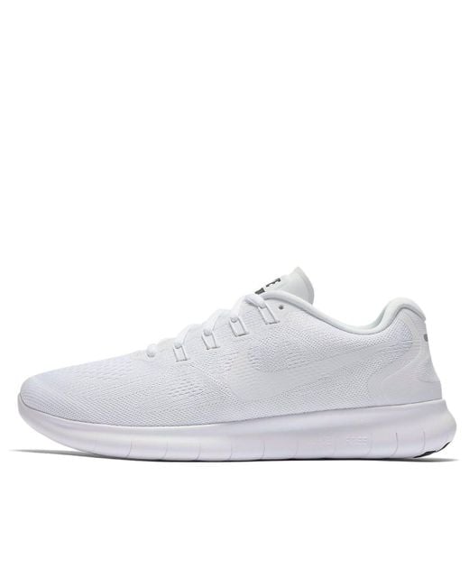 Nike White Free Rn 2017 for men