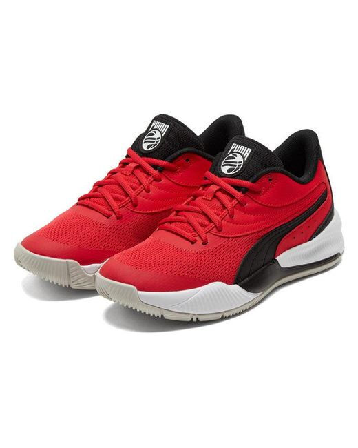 PUMA Red Triple Basketball 'High Risk' for men