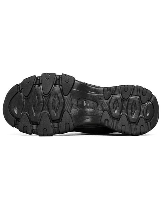 Skechers Black D'Lites 2.0 Running Shoes for men