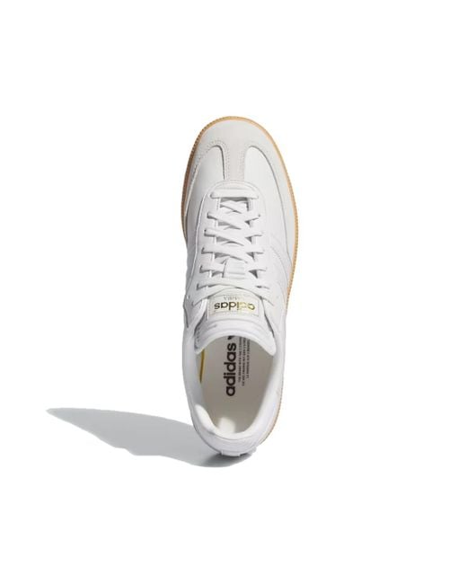 Adidas White Samba Golf 'Crystal Gum' for men