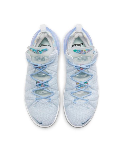 Nike Blue Lebron 18 'Play For The Future' for men
