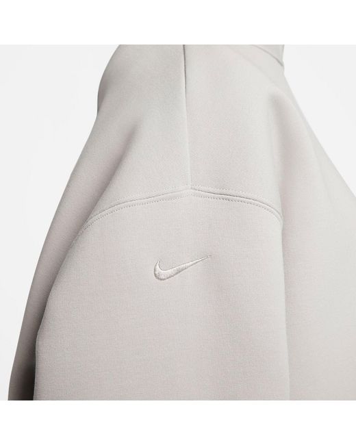 Nike Gray (Wmns) Sportswear Top 'Light Iron Ore'