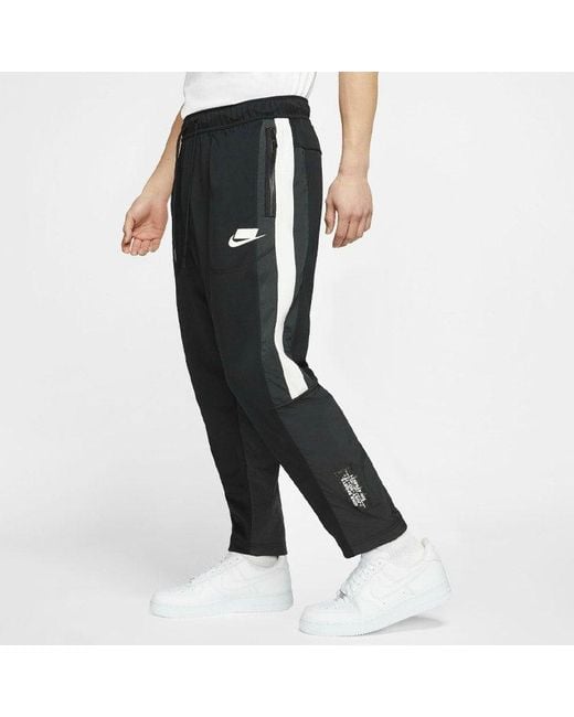 Nike Black Logo Sports Pants/Trousers/Joggers for men