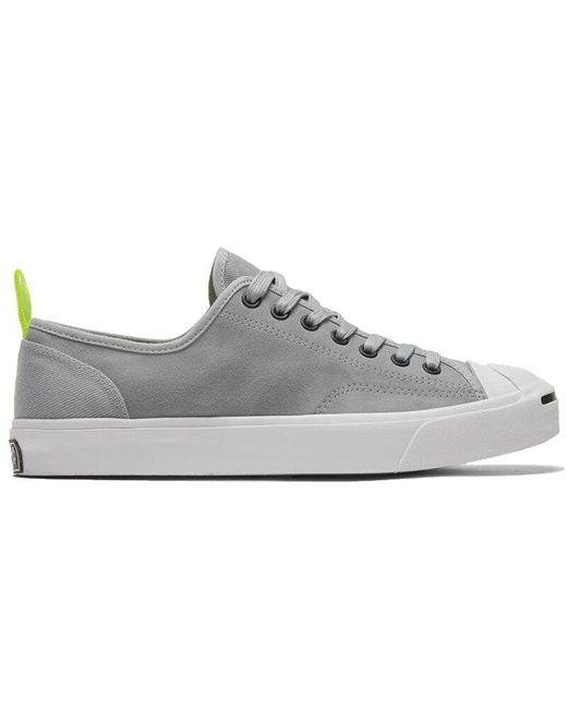 Converse Gray Jack Purcell Low 'Ash Stone' for men