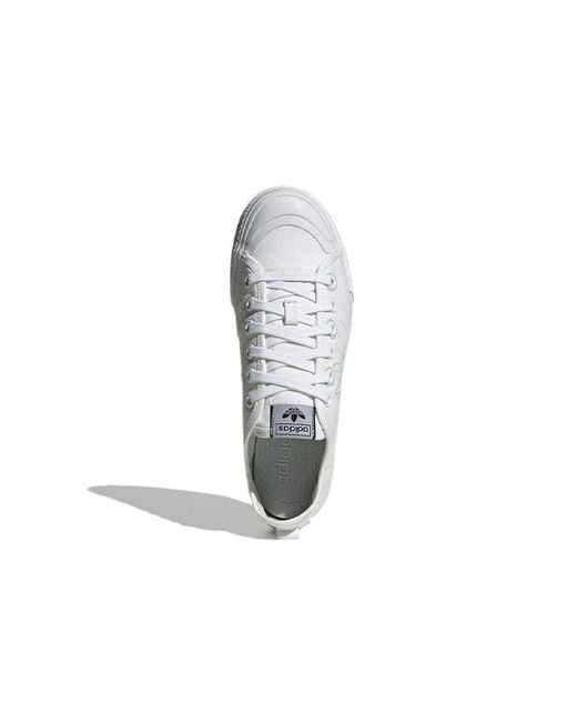 Adidas White Nizza Rf for men