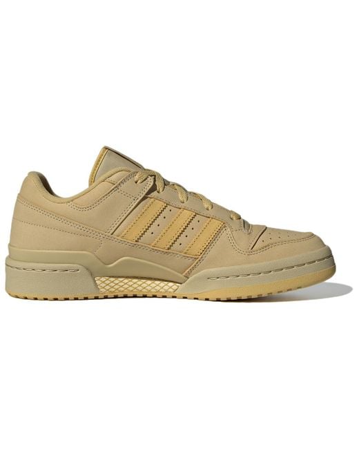 Adidas Brown Forum Low 'Wheat' for men