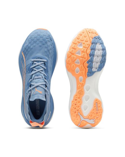 PUMA Blue Foreverrun Nitro 'Zen Neon Citrus' for men