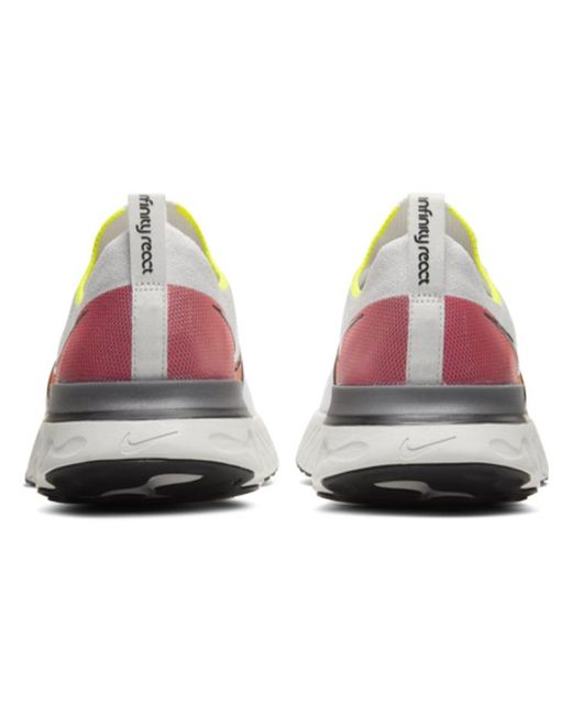 Nike White React Infinity Run Blast' for men