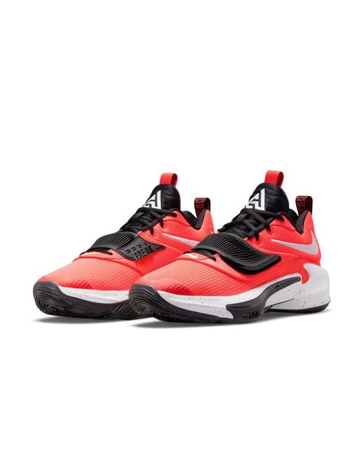 Nike Red Zoom Freak 3 Tb 'Bright Crimson' for men