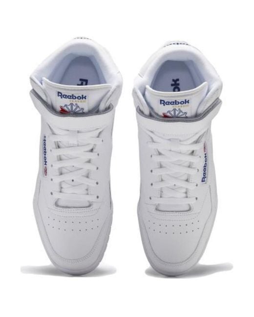 Reebok White Ex-O-Fit Hi for men