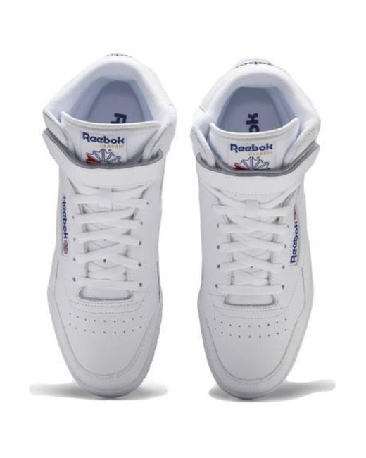 Reebok White Ex-O-Fit Hi for men