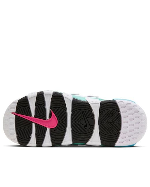 Nike Blue Air More Uptempo Slide 'Aqua' for men