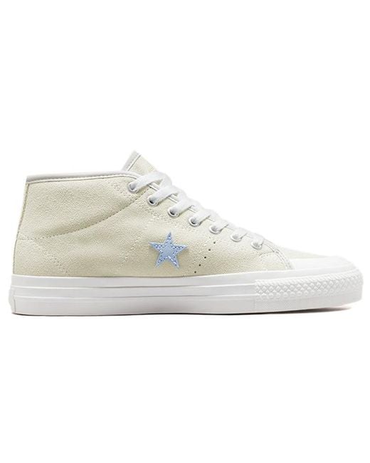 Converse White Alexis Sablone X One Star Cons Pro Mid 'Vintage' for men