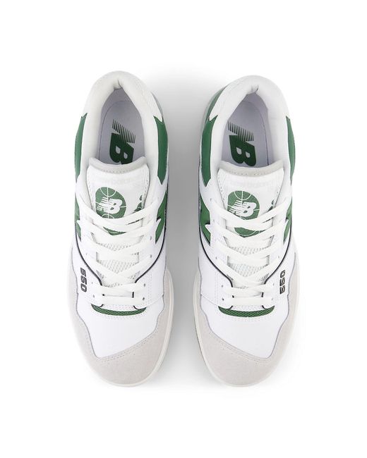 New Balance White 550 'Pine' for men