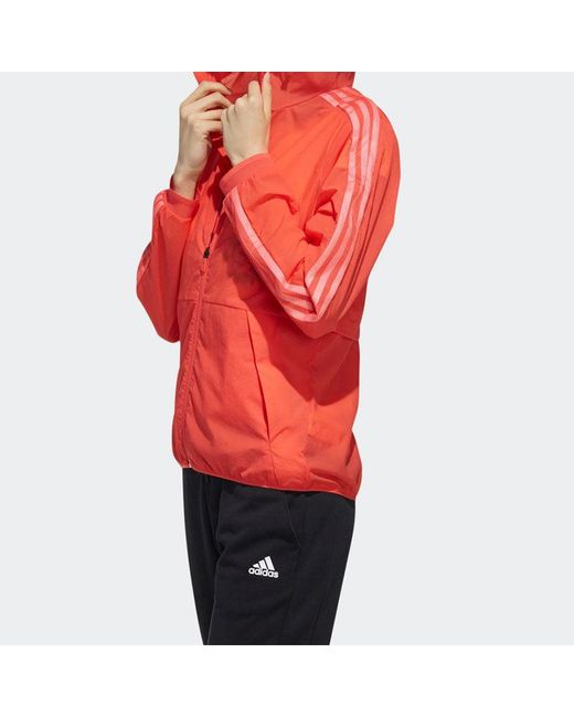 Adidas Red (Wmns) Sports Stylish Jacket