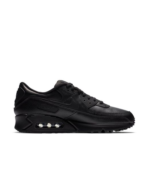 Nike Black Air Max 90 Leather 'Triple' for men