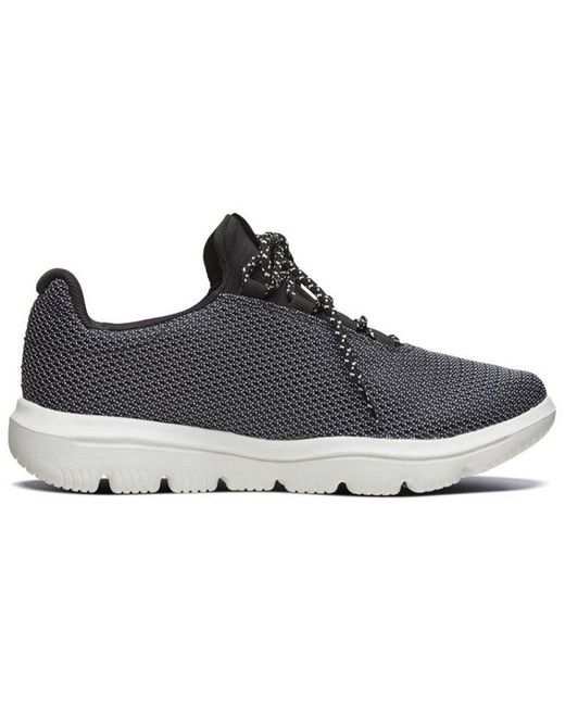 Skechers Blue (Wmns) Go Walk Evolution Ultra Running Shoes