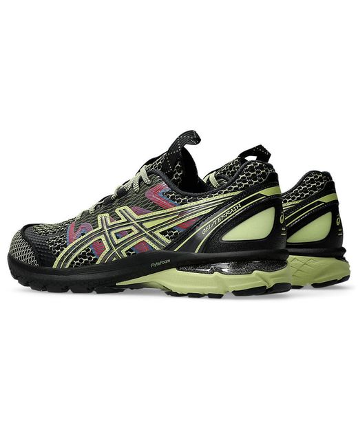 Asics Brown Us4-S Gel-Terrain Neon Lime' for men