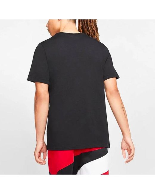 Nike Black Air Mj Dna Stretched Logo Print for men