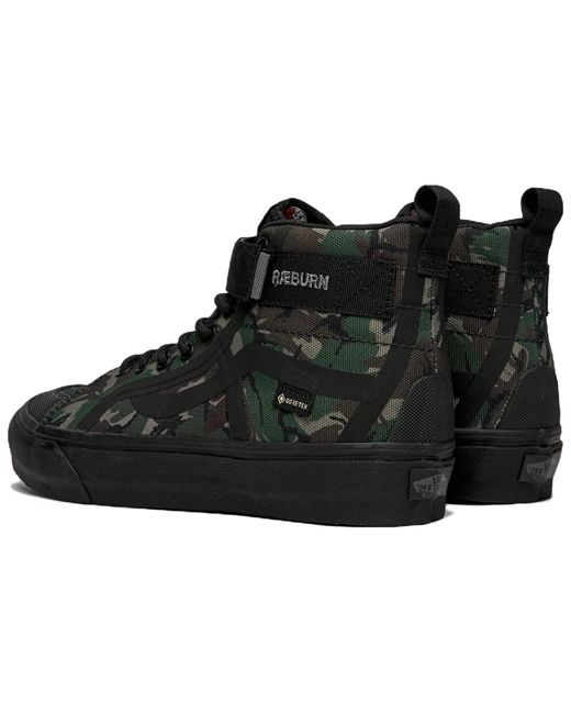 Vans Black Sk8-Hi Gtx Vr3 X Rburn for men