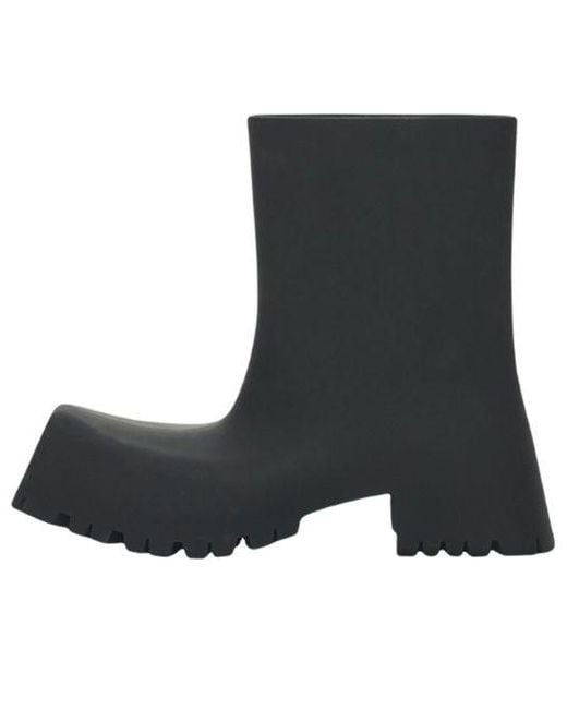 Balenciaga Black (Wmns) 50Mm Trooper Rubber Boots