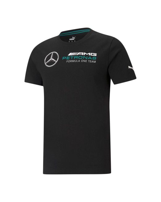 PUMA Black Mercedes F1 T-shirt for men