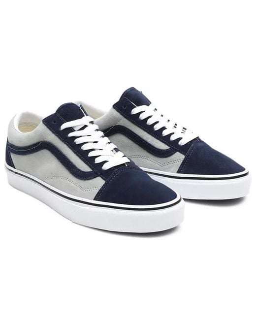 Vans Blue 2Tone Suede Old Skool for men