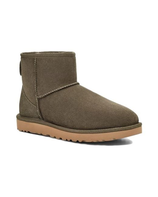 Ugg Brown (Wmns) Classic Mini Ii Boot 'Moss'