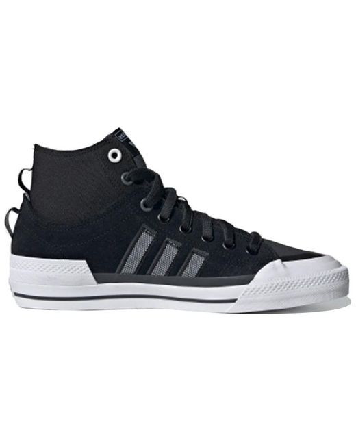Adidas Blue Nizza Hi Dl for men