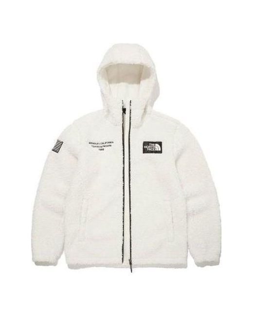 The North Face White Fleece Jacket for men