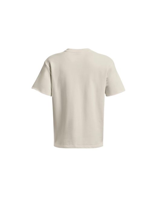 Under Armour Natural Project Rock Heavyweight Terry Short Sleeve T-shirt for men