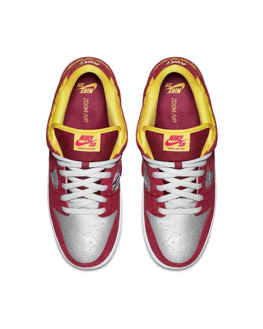 Nike Red Sb Dunk Low Premium Qs 'Crawfish' for men