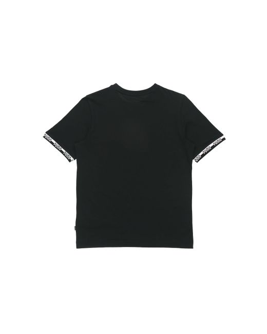 PUMA Black Short Sleeve T-shirt for men