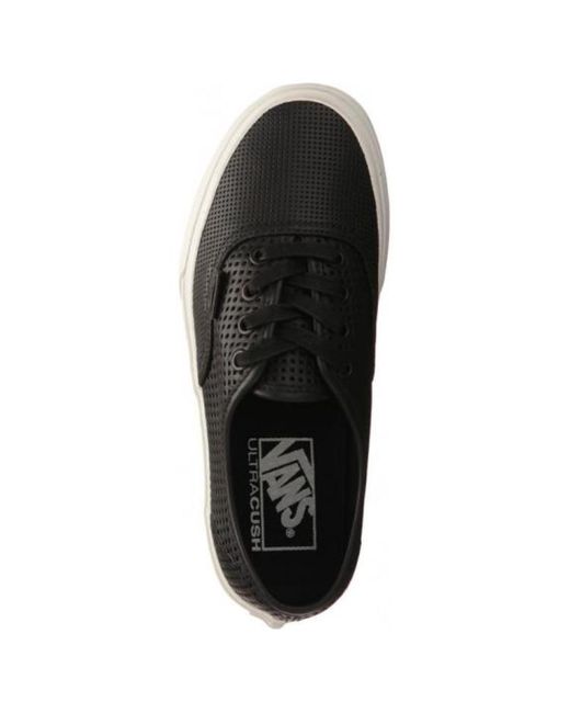 Vans Black Authentic Dx Square Perf for men