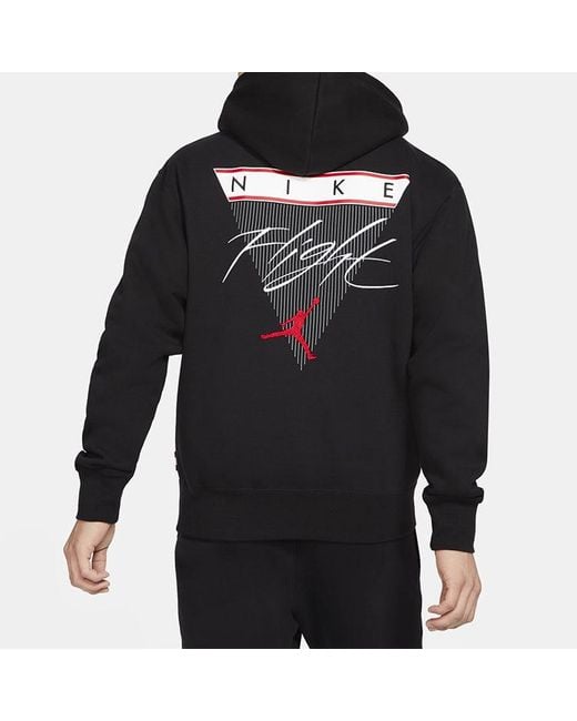 Nike Blue Flight Logo Casual Sports Fleece Lined Pullover for men
