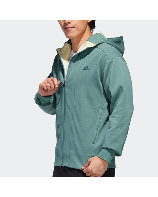 Adidas Blue Wj Htt Casual Sports Jacket for men