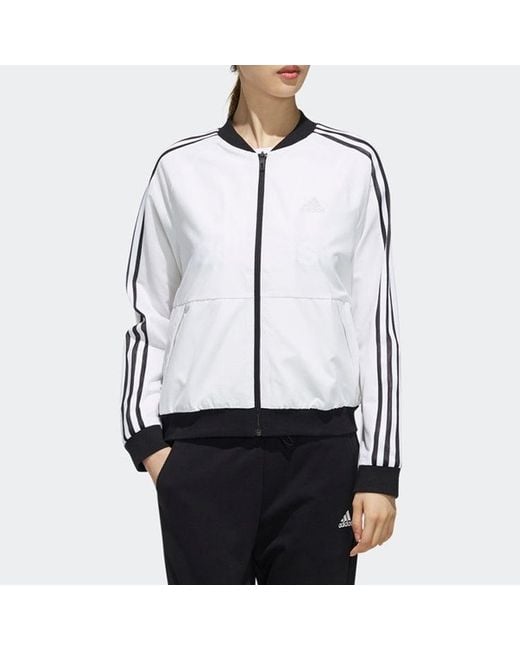 Adidas Black (Wmns) Bomber Sports Stylish Jacket
