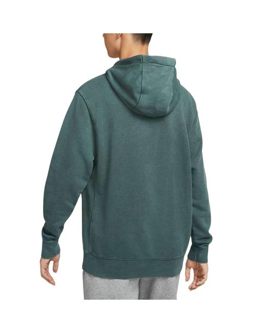 Nike Green Sportswear Club Hoodie Asia Sizing for men