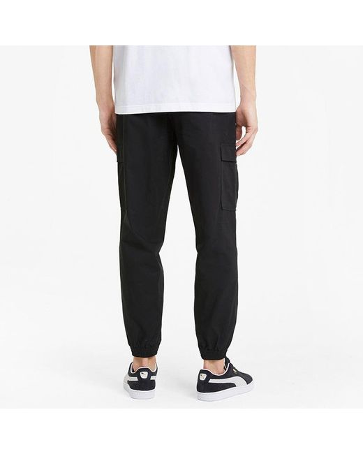 PUMA Black Casual Sweatpants for men
