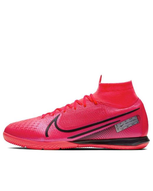 Nike Pink Mercurial Superfly 7 Elite Ic 'Future Lab' for men