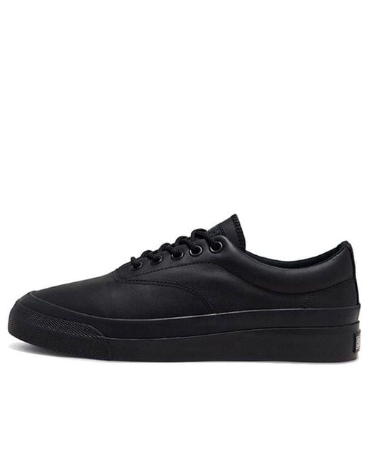 Converse Black Skid Grip Cvo Low 'Mono Leather for men